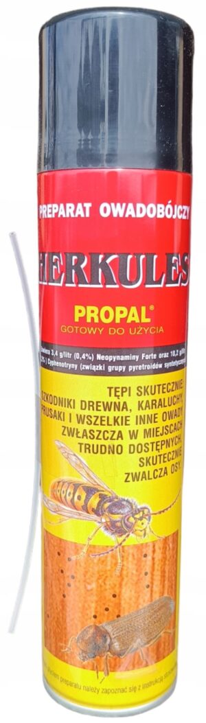 Herkules Propal S 300 ml aerozolis nuo kinivarpų su ilgu purškimo vamzdeliu