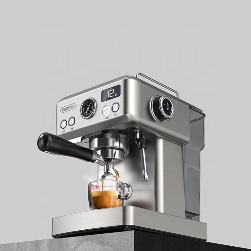HiBREW HiBREW.H10A 1350 su sidabrinis / pilkas kavos aparatas skirta kavos