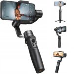 Hohem iSteady Mobile+ 2024 rankinis telefono stabilizatorius juodas