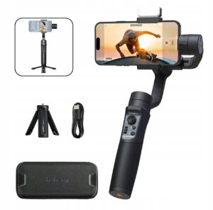 Hohem iSteady Mobile+ Kit 2024 rankinis telefono stabilizatoriaus rinkinys