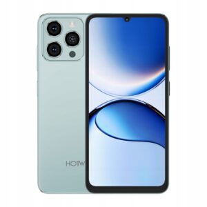 HOTWAV A16 ProMax Išmanusis telefonas 675 3GB Ram 64GB 13MP 120Hz Android 15 žalias