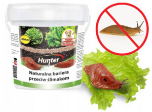 Hunter barjerinė priemonė nuo šliužų ir sraigių 1 l natūrali fizinė barjera belsilt Hunter barjerinė priemonė nuo šliužų ir sraigių 1 l natūrali fizinė barjera