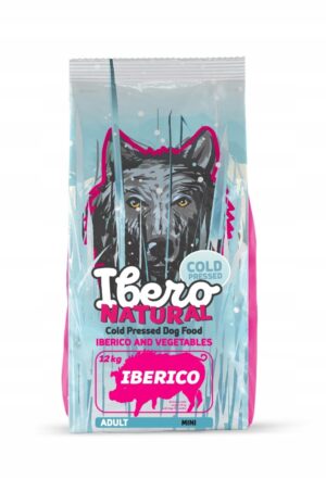 Ibero Cold Press Adult Mini šaltai spaustas maistas mažiems šunims su Iberijos kiauliena 3 kg belsilt Ibero Cold Press Adult Mini šaltai spaustas maistas mažiems šunims su Iberijos kiauliena 3 kg