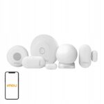 IMOU Alarm Kit Zigbee 3.0 rinkinys su ZG2 šakotuvu ir ZD1, ZP1, ZE1 jutikliais