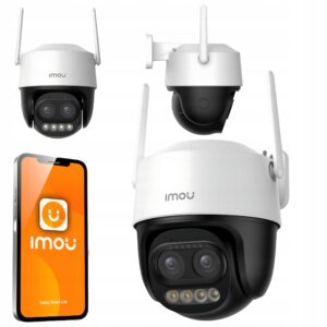 IMOU besisukanti kamera IP lauko Wi Fi Cruiser su 5MP 12X Zoom Stebėjimas