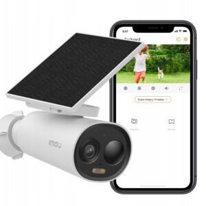 IMOU Cell3C All in One 3MP IP saulės kamera Wi Fi maitinama baterijomis lauko kamera