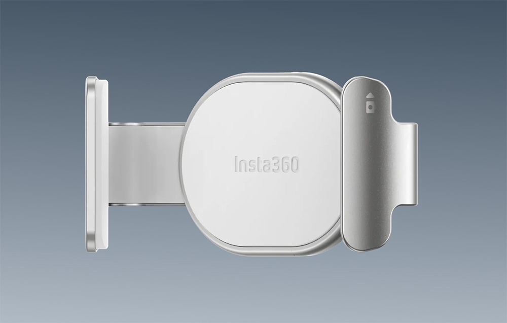 Insta360 Flow 2 Pro magnetinis telefono spaustukas baltas belsilt Insta360 Flow 2 Pro magnetinis telefono spaustukas baltas