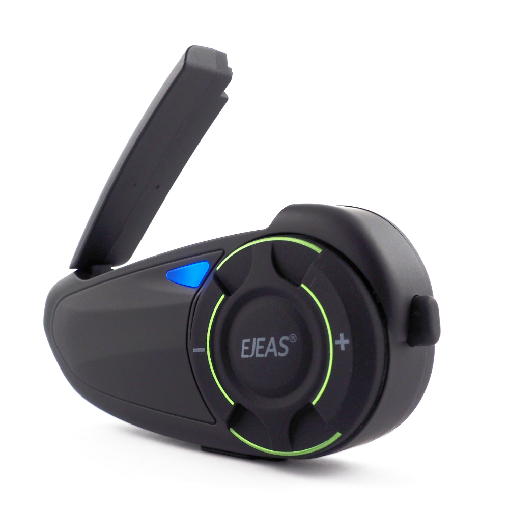 Interkomas motociklo Ejeas Q8 USBC Bluetooth programėlė Radio FM belsilt Interkomas motociklo Ejeas Q8 USB C Bluetooth programėlė Radio FM