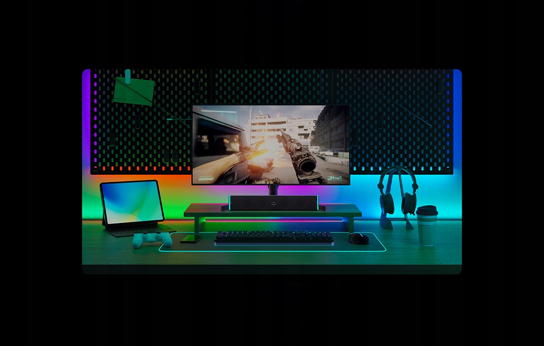 Išmanioji LED juosta Yeelight Lightstrip Pro RGB Įvairiaspalvė Bt 42 2m belsilt Išmanioji LED juosta Yeelight Lightstrip Pro RGB Įvairiaspalvė Bt 42 2m