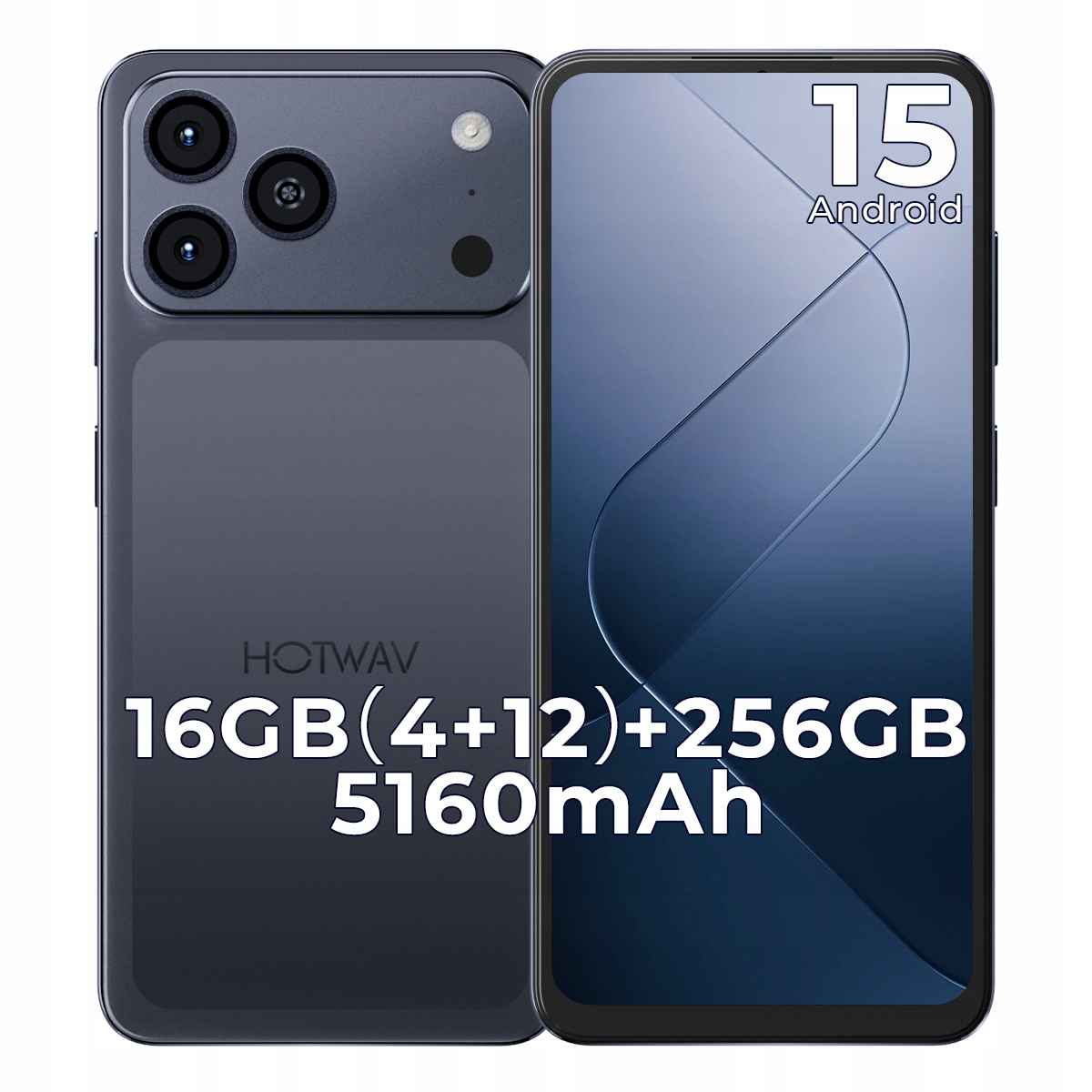 Išmanusis telefonas HOTWAV A17 Pro max 16 GB 256 GB 4G Lte juodas belsilt Išmanusis telefonas HOTWAV A17 Pro max 16 GB 256 GB 4G Lte juodas