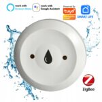 Išmanusis vandens nuotėkio jutiklis BAREX Zigbee 30 Tuya Smart Life belsilt Išmanusis vandens nuotėkio jutiklis BAREX Zigbee 30 Tuya Smart Life