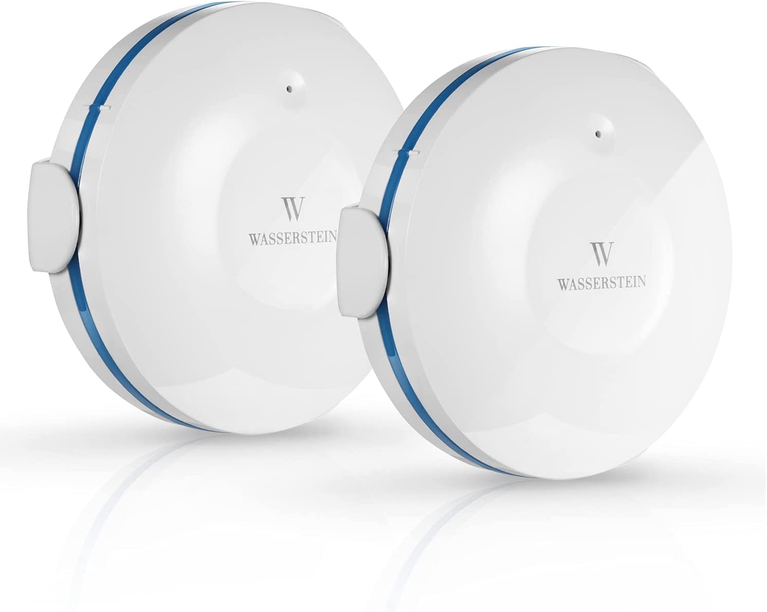 Išmanusis vandens nuotėkio jutiklis Wasserstein WiFi 2 vnt rinkinys belsilt Išmanusis vandens nuotėkio jutiklis Wasserstein Wi Fi 2 vnt rinkinys