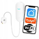 Išmanusis vandens nuotėkio jutiklis, Wi-Fi, Tuya / Smart Life, namams ir biurui