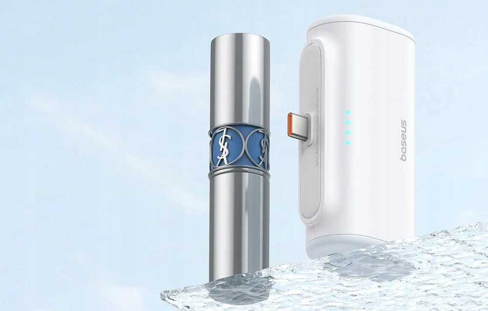 Išorinė baterija Baseus Compact IP 5000mAh 20 W baltas + USBC kabelis USBC belsilt Išorinė baterija Baseus Compact IP 5000mAh 20 W baltas + USB C kabelis USB C