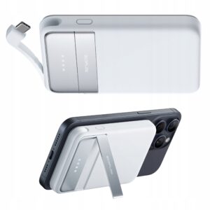 Išorinė baterija magnetinis EcoFlow Rapid 5000mAh 30 W 15 W USBC mėlynas belsilt Išorinė baterija magnetinis EcoFlow Rapid 5000mAh 30 W 15 W USB C mėlynas