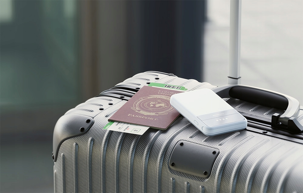 Išorinė baterija magnetinis EcoFlow Rapid 5000mAh 30 W 15 W USBC mėlynas belsilt Išorinė baterija magnetinis EcoFlow Rapid 5000mAh 30 W 15 W USB C mėlynas
