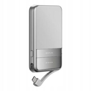 Išorinė baterija magnetinis EcoFlow Rapid 5000mAh sidabrinis belsilt Išorinė baterija magnetinis EcoFlow Rapid 5000mAh sidabrinis