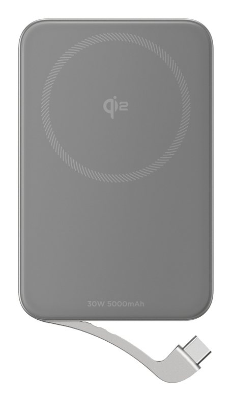 Išorinė baterija magnetinis EcoFlow Rapid 5000mAh sidabrinis belsilt Išorinė baterija magnetinis EcoFlow Rapid 5000mAh sidabrinis