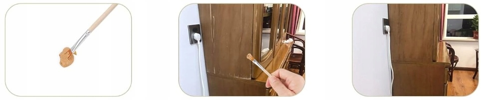 Išplėstinis medienos remonto rinkinys su dažais markeriais ir vašku belsilt Išplėstinis medienos remonto rinkinys su dažais markeriais ir vašku