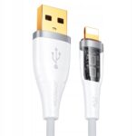 Joyroom USB ALightning kabelis įkrovimui ir duomenims 480 Mbs 12 m baltas