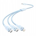 Kabelis USB 20 A skirta 3w1 3 A Vention Ctplg 15M mėlynas