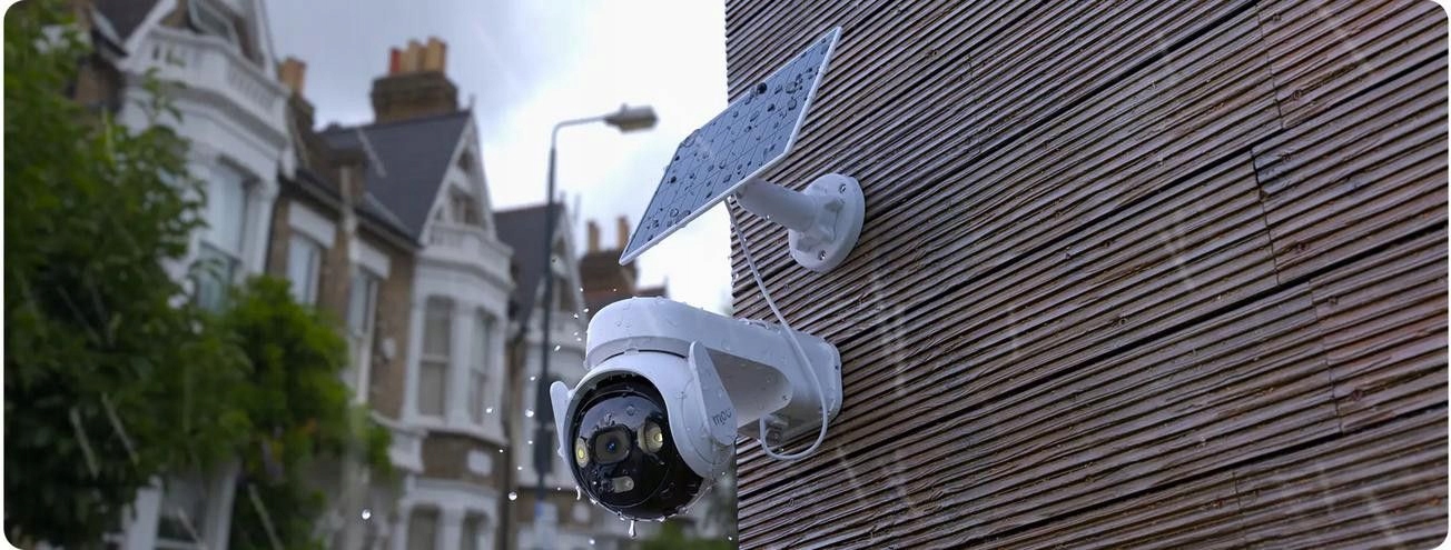Kamera IP IMOU Aov PT Kit 5MP 4G Wi Fi su skydeliu saulės ir kortele Sim belsilt Kamera IP IMOU Aov PT Kit 5MP 4G Wi Fi su skydeliu saulės ir kortele Sim