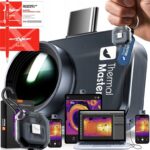 Kamera termovizinė USB P2 Pro-20–600°C+uždangalas makro 256x152+dėklas Nemokamai