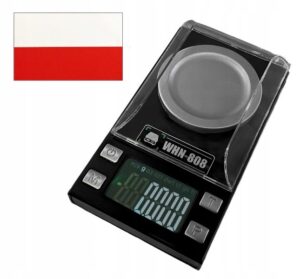 Kišeninės miligraminės svarstyklės iki 20 g 0001 g tikslumas apšviečiamas LCD ekranas ir taros funkcija