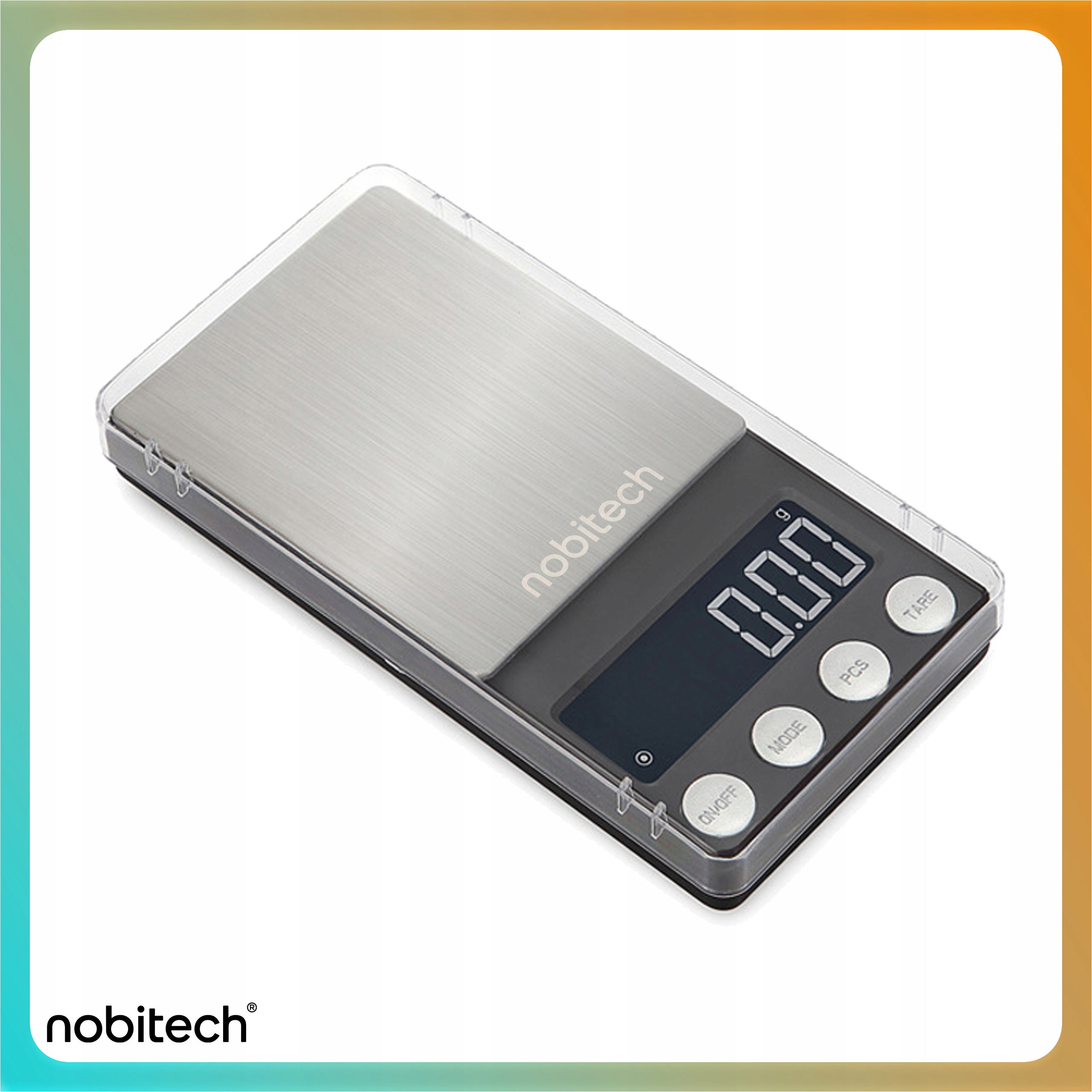 Kišeninės precizinės svarstyklės Nobitech iki 500 g 001 g tikslumas apšviečiamas LCD ekranas ir taros funkcija belsilt Kišeninės precizinės svarstyklės Nobitech iki 500 g 001 g tikslumas apšviečiamas LCD ekranas ir taros funkcija