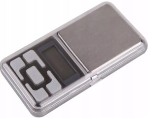 Kompaktiškos precizinės svarstyklės MS 1724 iki 200 g 001 g tikslumas LCD ekranas ir taros funkcija