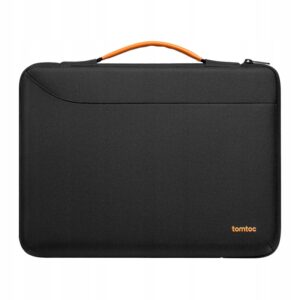Krepšys ant nešiojamam kompiuteriui tomtoc Defender A22 16 juoda skirta Dell MacBook Lenovo HP  dėklas