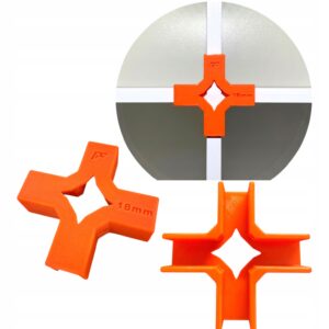 Kryžminis baldų korpuso surinkimo laikiklis 18 mm plokštėms