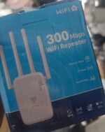 Lauko WiFi kartotuvas 300 Mbps 24 GHz su 4 antenomis ir WPS