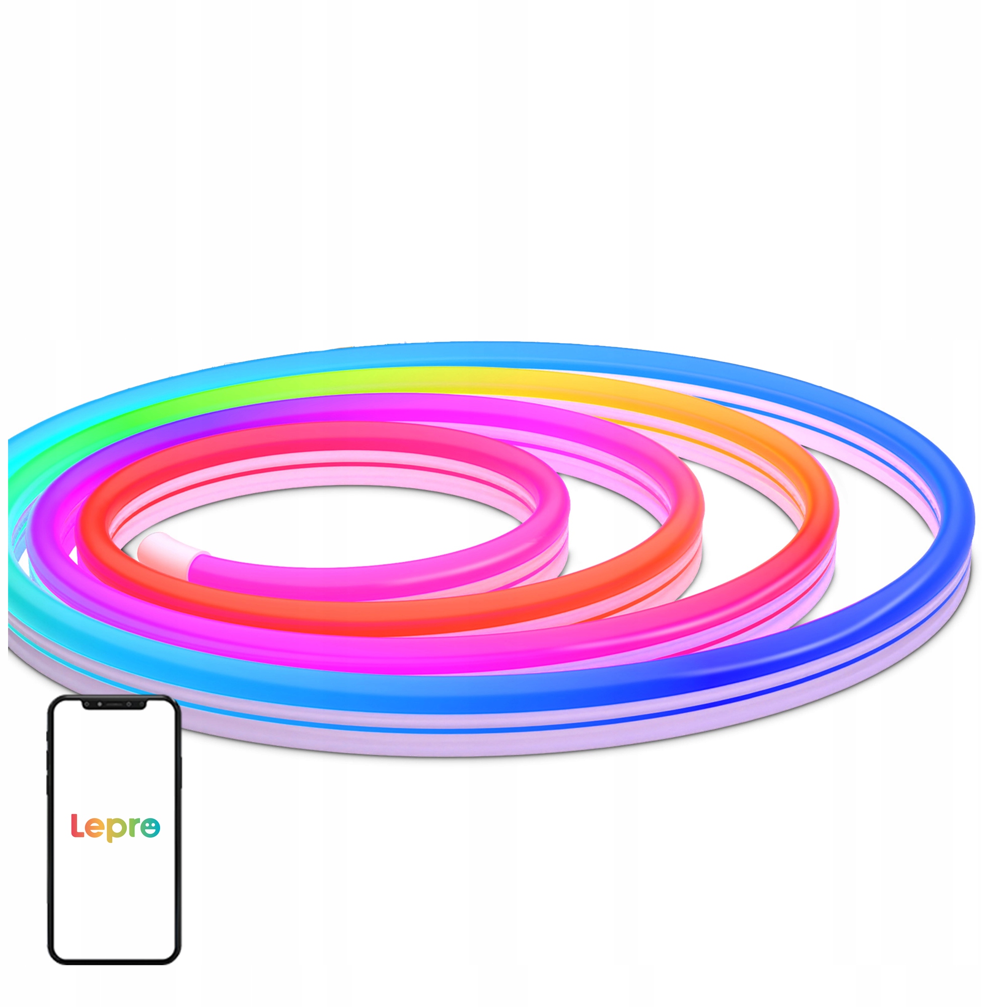 Lepro N15 išmanioji LED juosta Įvairiaspalvė 5m RGB WiFi Bluetooth AI belsilt Lepro N1 5 išmanioji LED juosta Įvairiaspalvė 5m RGB Wi Fi Bluetooth AI