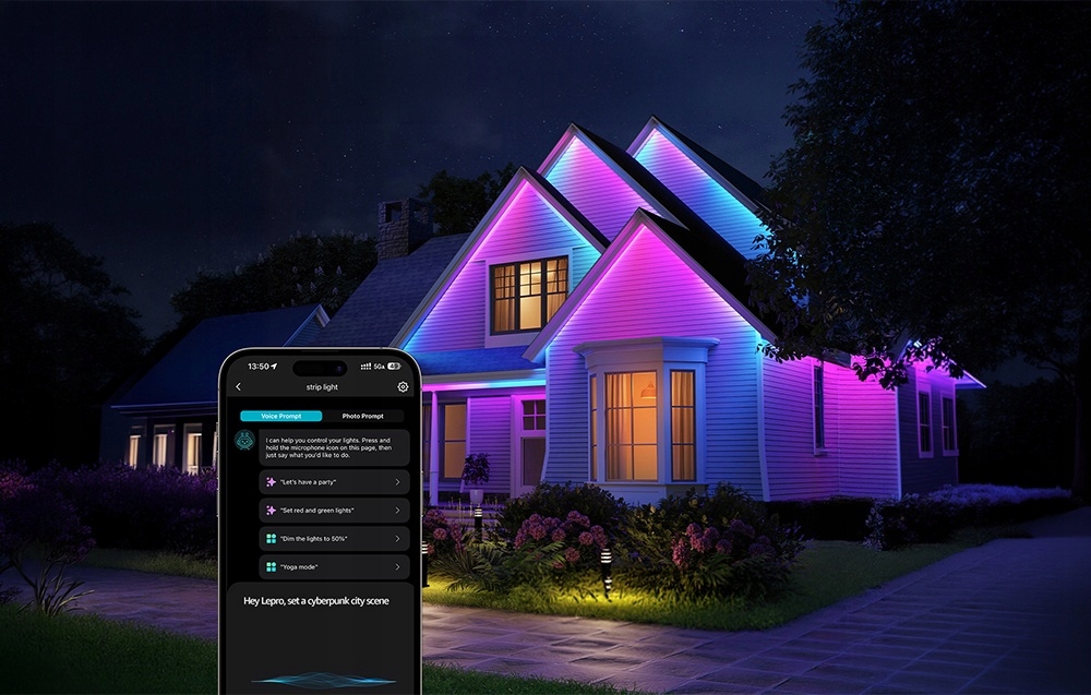 Lepro SW16 išmanioji LED juosta atspari vandeniui lauko RGB 6m LightGPM belsilt Lepro SW1 6 išmanioji LED juosta atspari vandeniui lauko RGB 6m LightGPM
