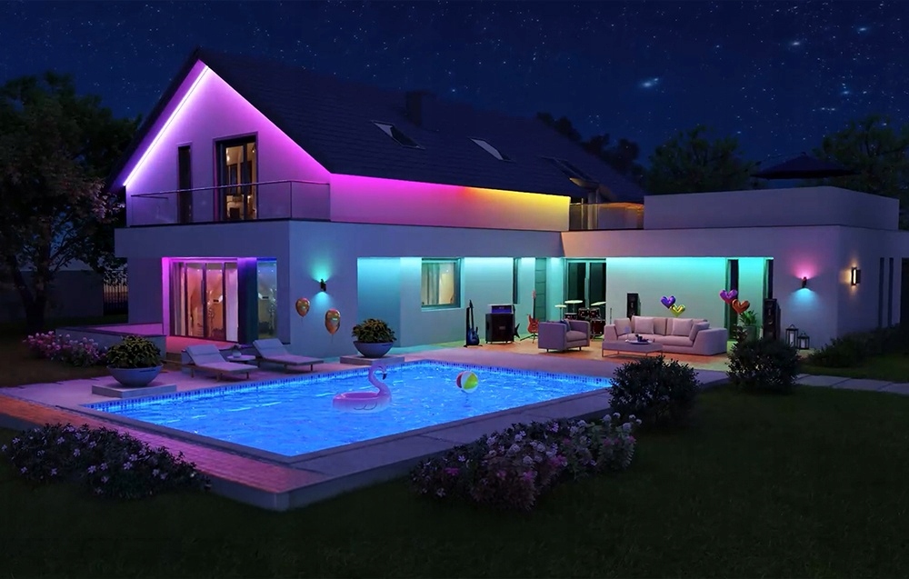 Lepro SW16 išmanioji LED juosta atspari vandeniui lauko RGB 6m LightGPM belsilt Lepro SW1 6 išmanioji LED juosta atspari vandeniui lauko RGB 6m LightGPM