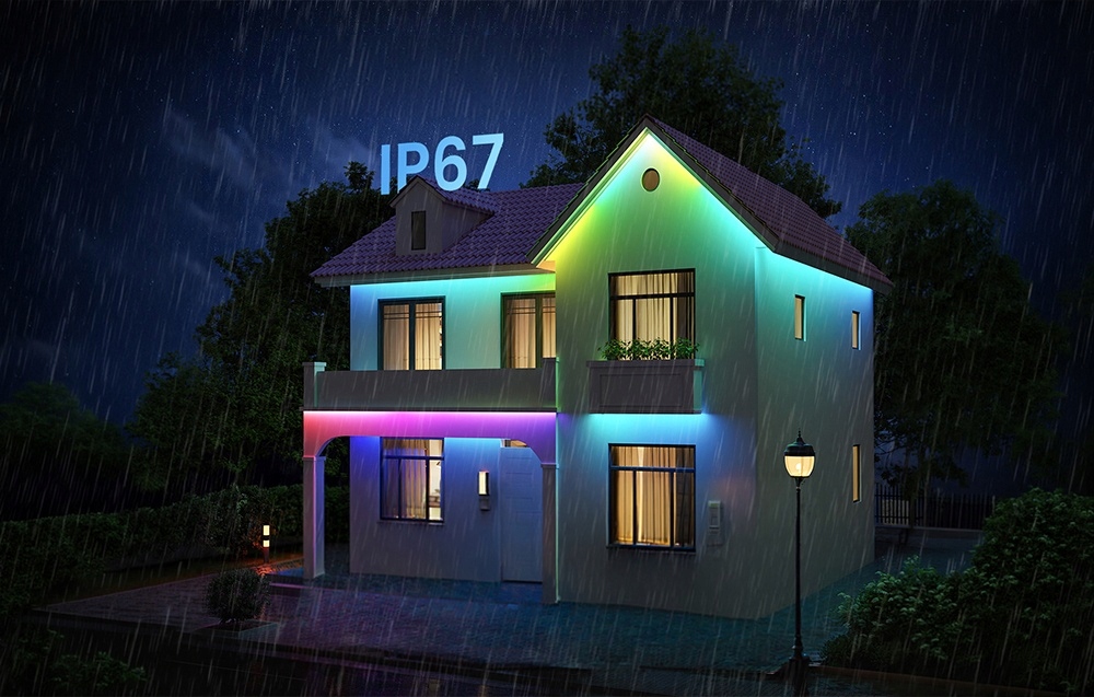 Lepro SW16 išmanioji LED juosta atspari vandeniui lauko RGB 6m LightGPM belsilt Lepro SW1 6 išmanioji LED juosta atspari vandeniui lauko RGB 6m LightGPM