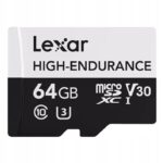 Lexar LMSHGED064G BCNNG kortelė atminties High Endurance 64GB micro Sdxc