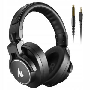 Maono MH700 ausinės Studijinės Ant ausų dedamos Jack 35  65 mm juodi  USB kabelis