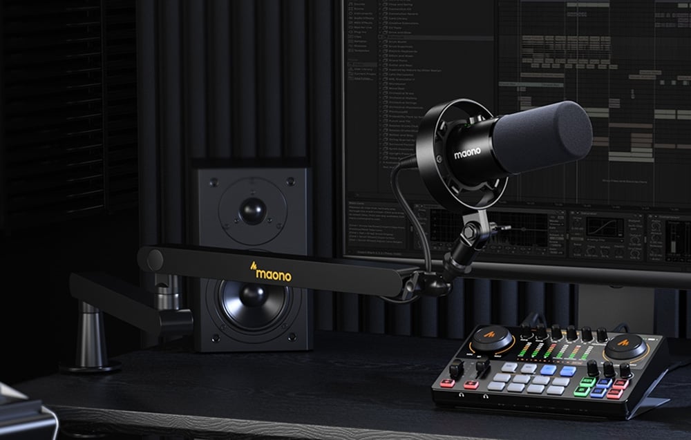 Maono PD300X mikrofonas skirta kompiuteriui Dinaminis USB Xlr EQ skirta belsilt Maono PD300X mikrofonas skirta kompiuteriui Dinaminis USB Xlr EQ skirta