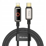 Mcdodo CA 6670 USB CLightning kabelis iPhone 12 m juodas