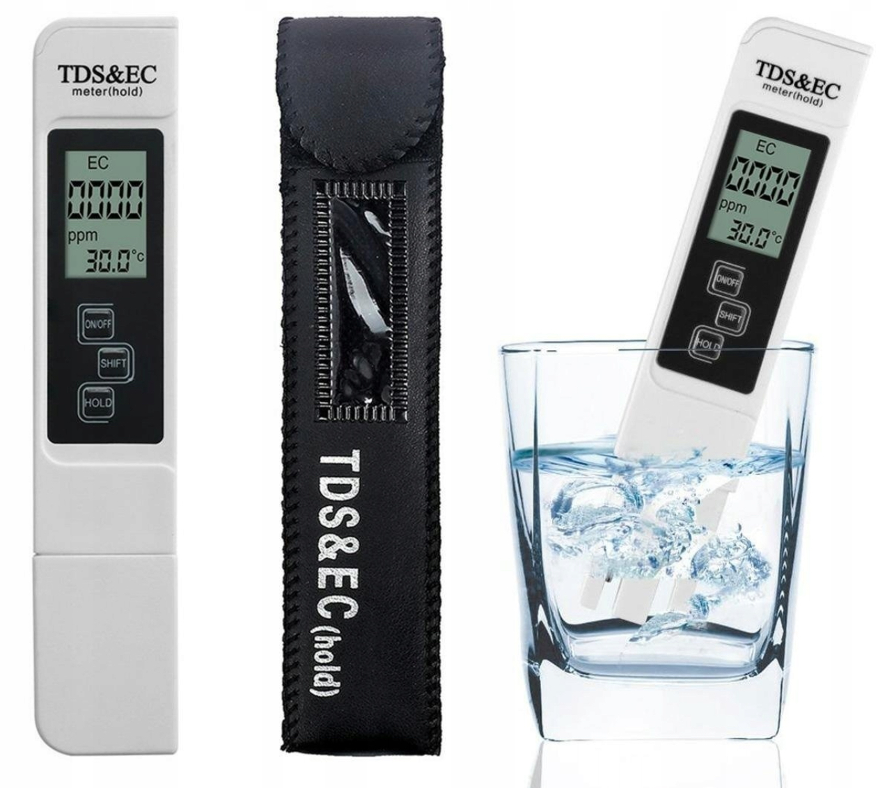 miernikTDStemperaturatwardoscosmozaKodproducenta1562 belsilt Skaitmeninis TDS ir EC matuoklis 3 viename su temperatūra 09999 ppm vandens filtrams ir akvariumams