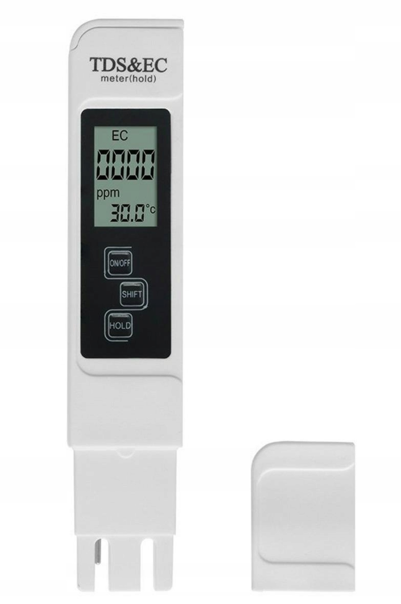 miernikTDStemperaturatwardoscosmozaMarkaTDSEC belsilt Skaitmeninis TDS ir EC matuoklis 3 viename su temperatūra 09999 ppm vandens filtrams ir akvariumams