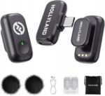 Mikrofonas belaidis skirta Hollyland Lark A1 mini USB C pilkas 200m