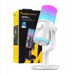 Mikrofonas Maono DM30RGB žaidimų skirta kompiuteriui studijinis dinaminis USB 35mm belsilt Mikrofonas Maono DM30RGB žaidimų skirta kompiuteriui studijinis dinaminis USB 35mm