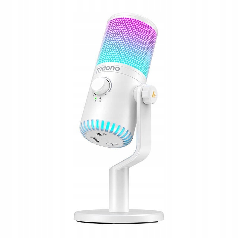 Mikrofonas Maono DM30RGB žaidimų skirta kompiuteriui studijinis dinaminis USB 35mm belsilt Mikrofonas Maono DM30RGB žaidimų skirta kompiuteriui studijinis dinaminis USB 35mm