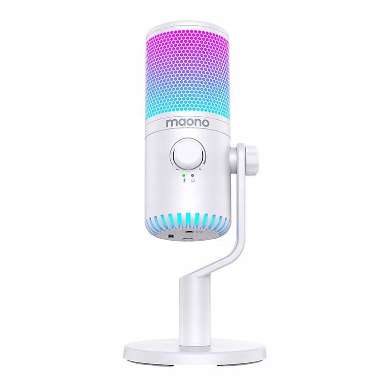 Mikrofonas Maono DM30RGB žaidimų skirta kompiuteriui studijinis dinaminis USB 35mm belsilt Mikrofonas Maono DM30RGB žaidimų skirta kompiuteriui studijinis dinaminis USB 35mm