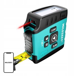 Mileseey DT20 tolimatis lazerinis 40M su Matavimo 5M LCD IP54 belsilt Mileseey DT20 tolimatis lazerinis 40M su Matavimo 5M LCD IP54