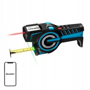 Mileseey DTX10 tolimatis lazerinis 100M Bluetooth išmanusis LiFe GreenLaser belsilt Mileseey DTX10 tolimatis lazerinis 100M Bluetooth išmanusis LiFe GreenLaser