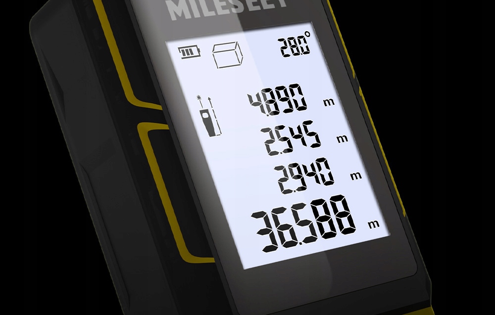 Mileseey G7 tolimatis lazerinis 100m USBC LCD ekranas LCD Laser belsilt Mileseey G7 tolimatis lazerinis 100m USB C LCD ekranas LCD Laser